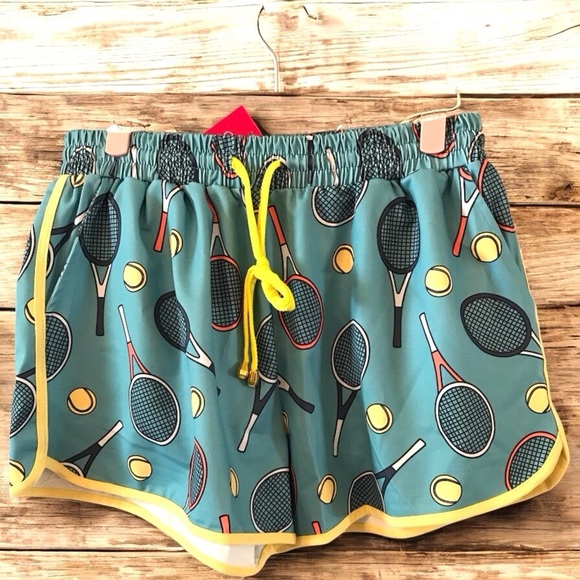 NEW JESS LEA el dorado shorts in tennis sz Large - Picture 1 of 7